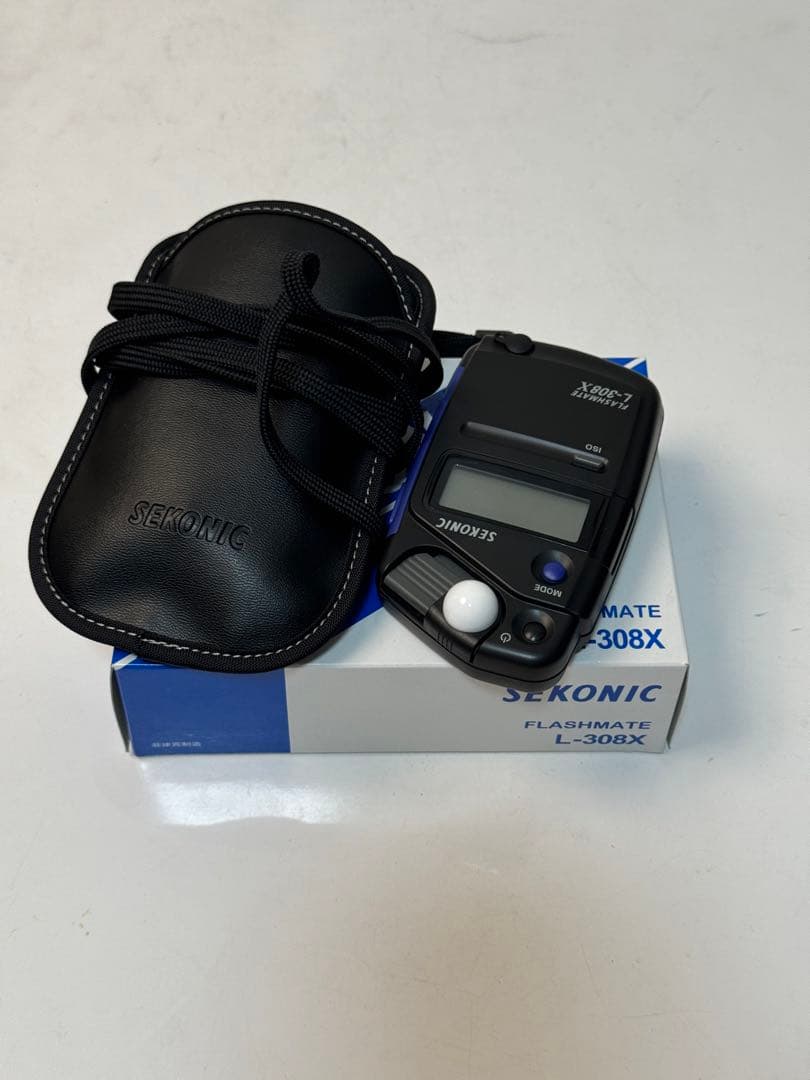 【美品】SEKONIC 露出計 フラッシュメイト L-308X ケース付き