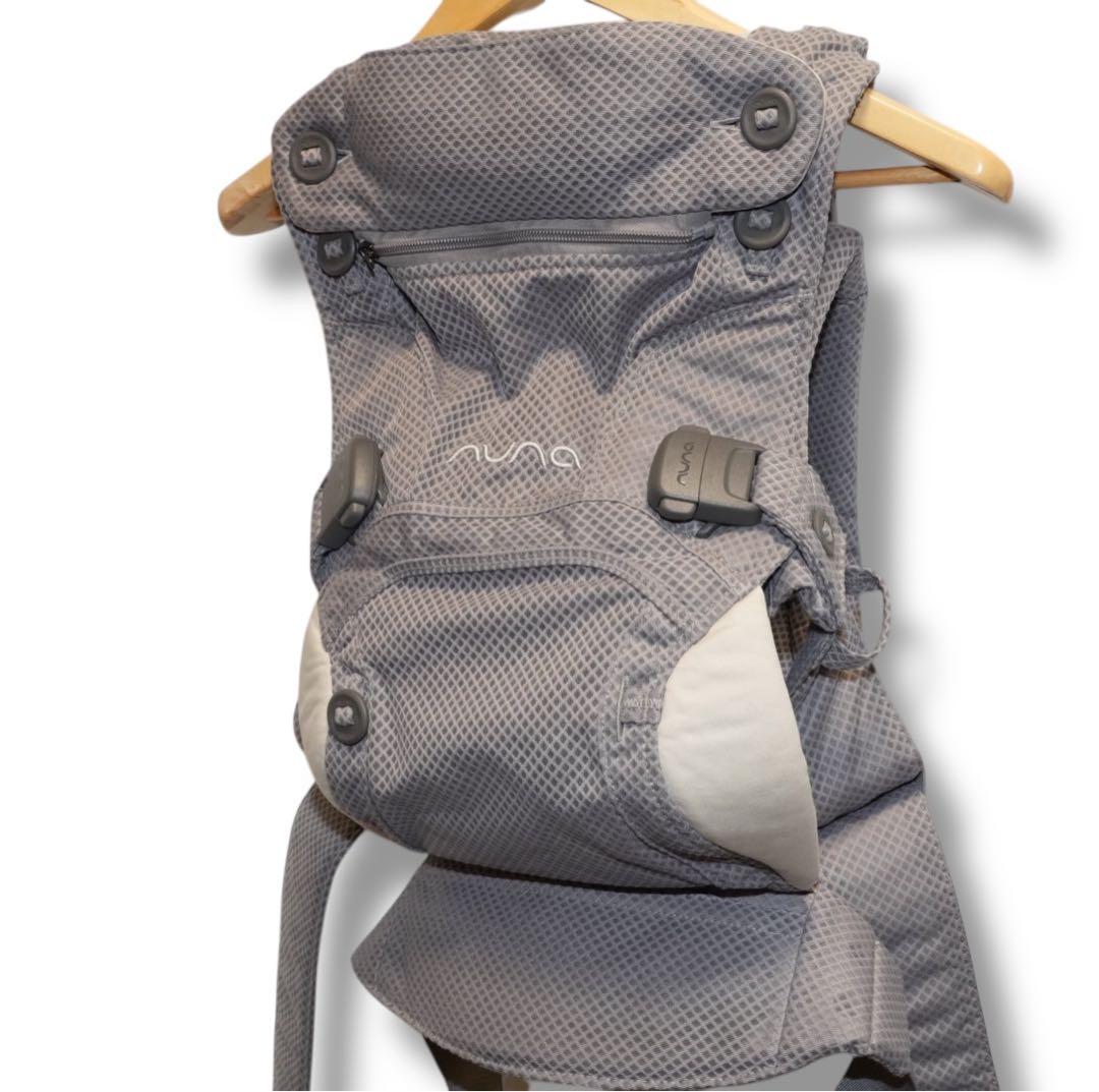 【超美品】nuna cudl clik 抱っこ紐 グレー