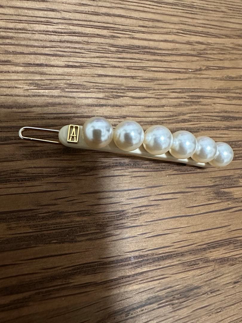 ALEXANDRE DE PARIS パール ヘアピン