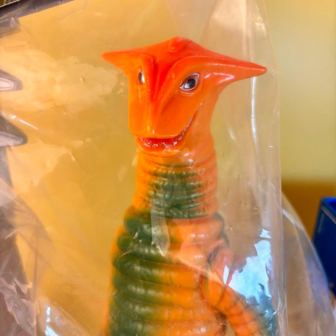 ブルマァク　サドラー　オレンジ　ソフビ　帰ってきたウルトラマン