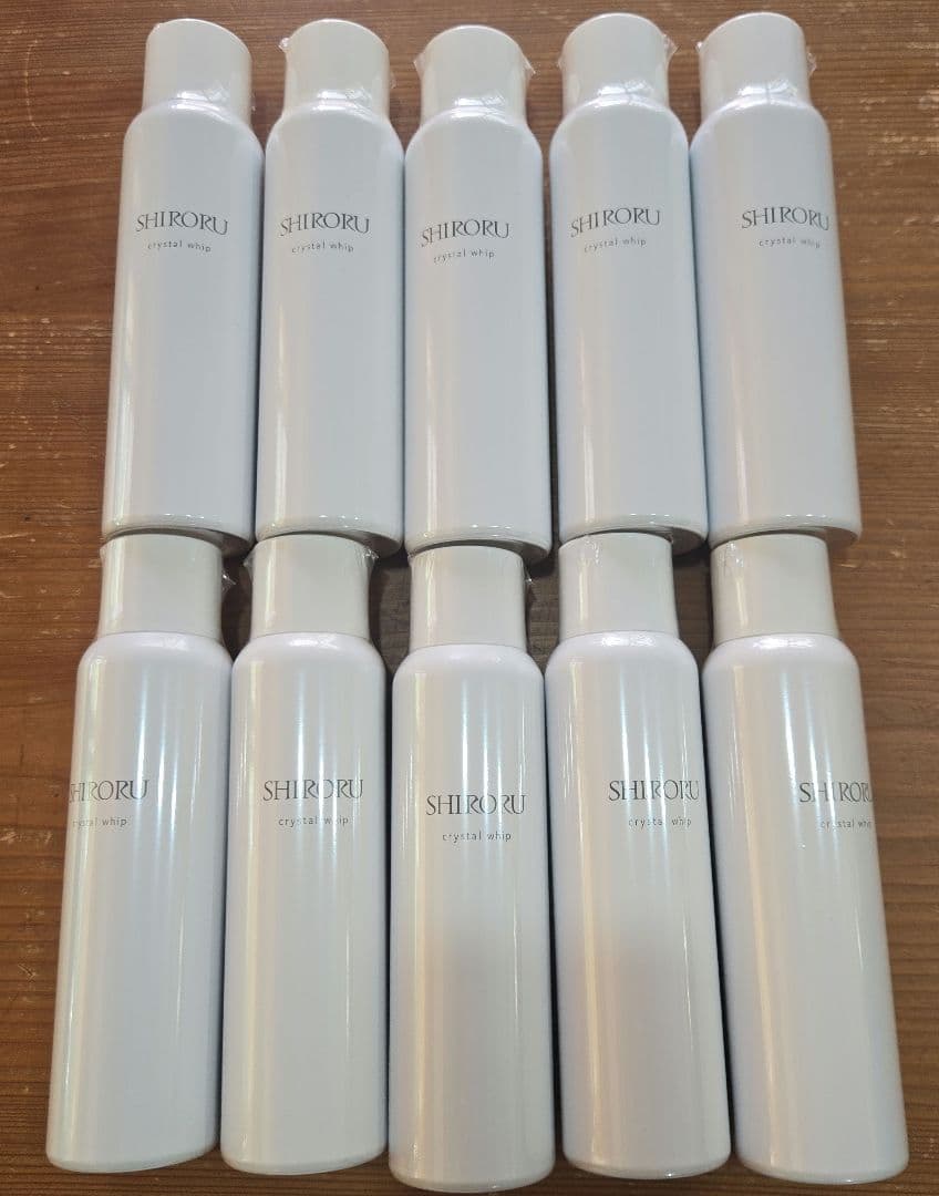 SHIRORU クリスタルホイップ 120g 洗顔料【10本セット】