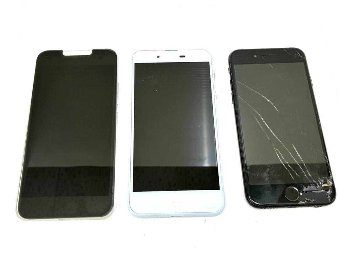 W 携帯電話 スマホ まとめ 約15台 部品取り 現状品 ジャンク 動作未確認品