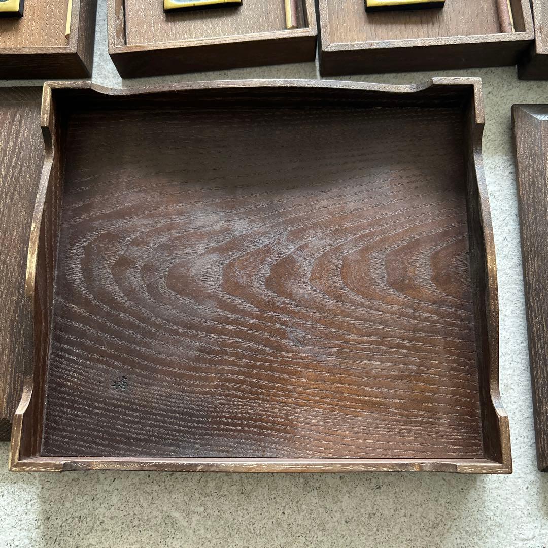 重硯箱　香道具　硯　硯箱　鳩居堂　親硯