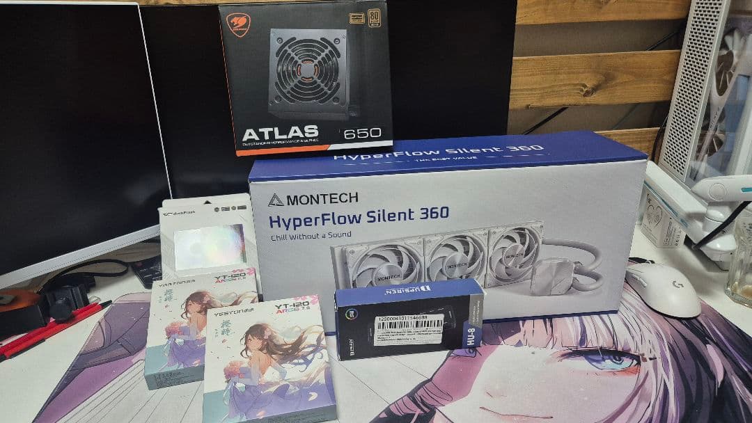 Ryzen7 5700x ＆ RX 9060xt16GB搭載自作ゲーミングPC