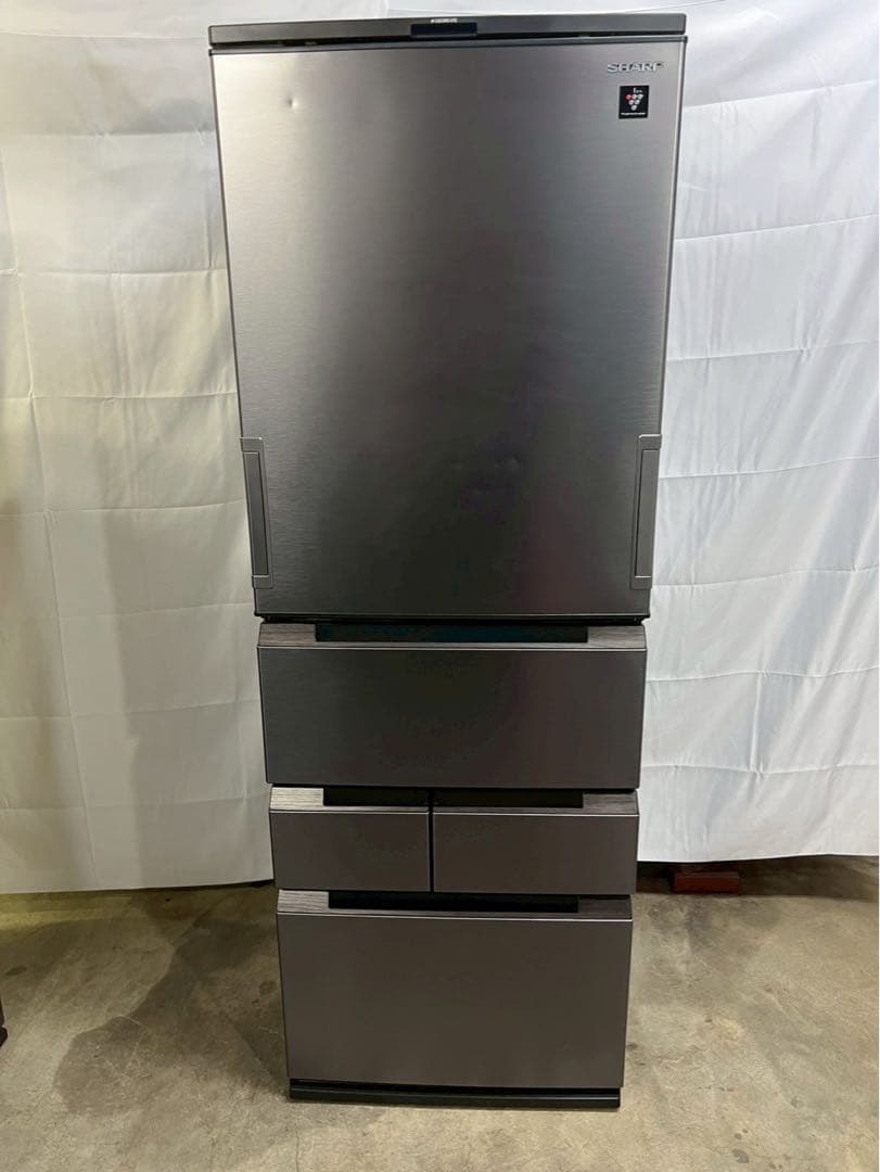 SHARP 5ドア冷蔵庫 SJ-MW46J-H 2021年製 457L 両開き