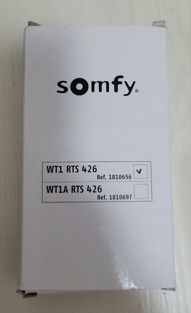 Somfy WT1 RTS 426 リモコン