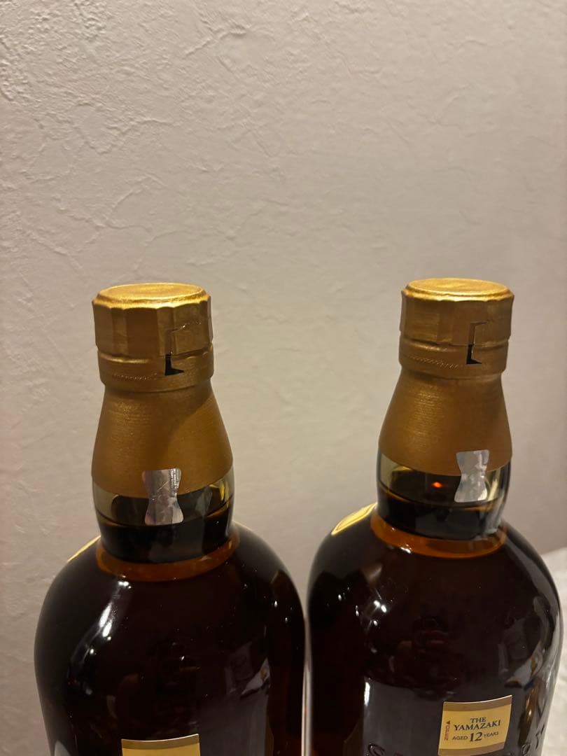 山崎 12年 シングルモルトウイスキー 2本セット