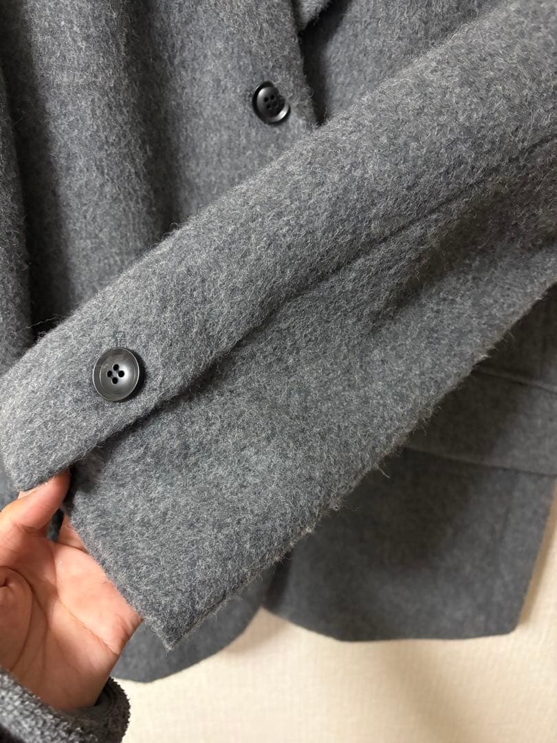 Lilybrown シャギージャケットコート