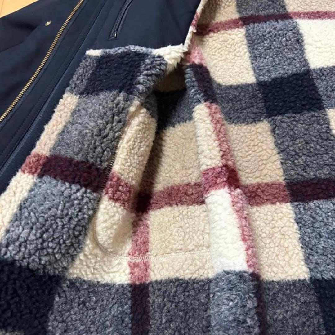 ブルーレーベル クレストブリッジ　モッズコート　インナー付きボアコート3way