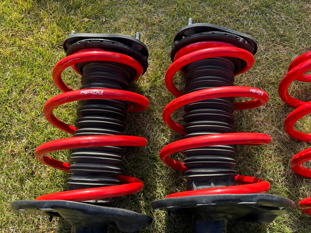 30アルファード　NF210 タナベ製ダウンサス　+純正サスペンション