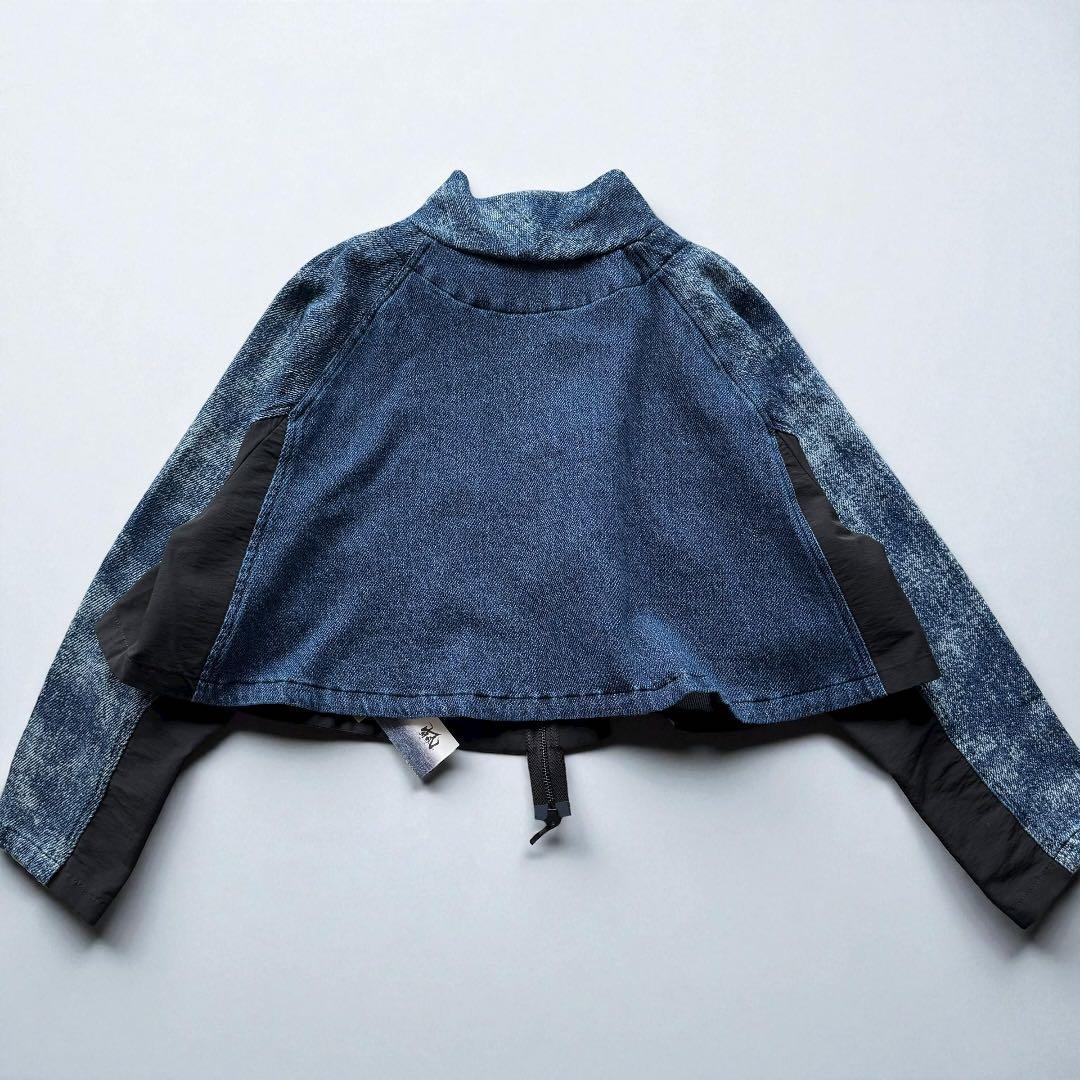 芽風 MEFU 2025年モデル デニム切替ジャケット 未使用 タグ付