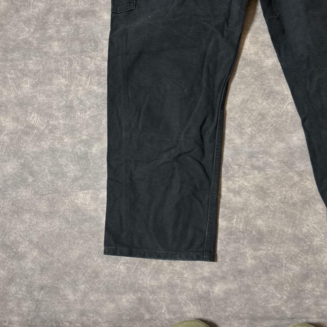 s*l様 カーハート17年製 B136 ダブルニー ペインターパンツ ブラック