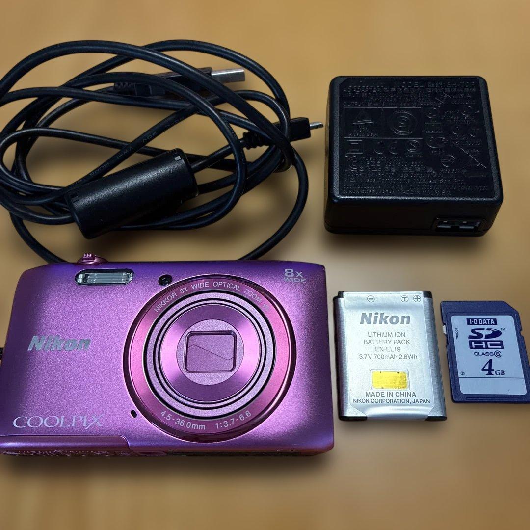 Nikon COOLPIＸ　S3600 コンパクトデジタルカメラ