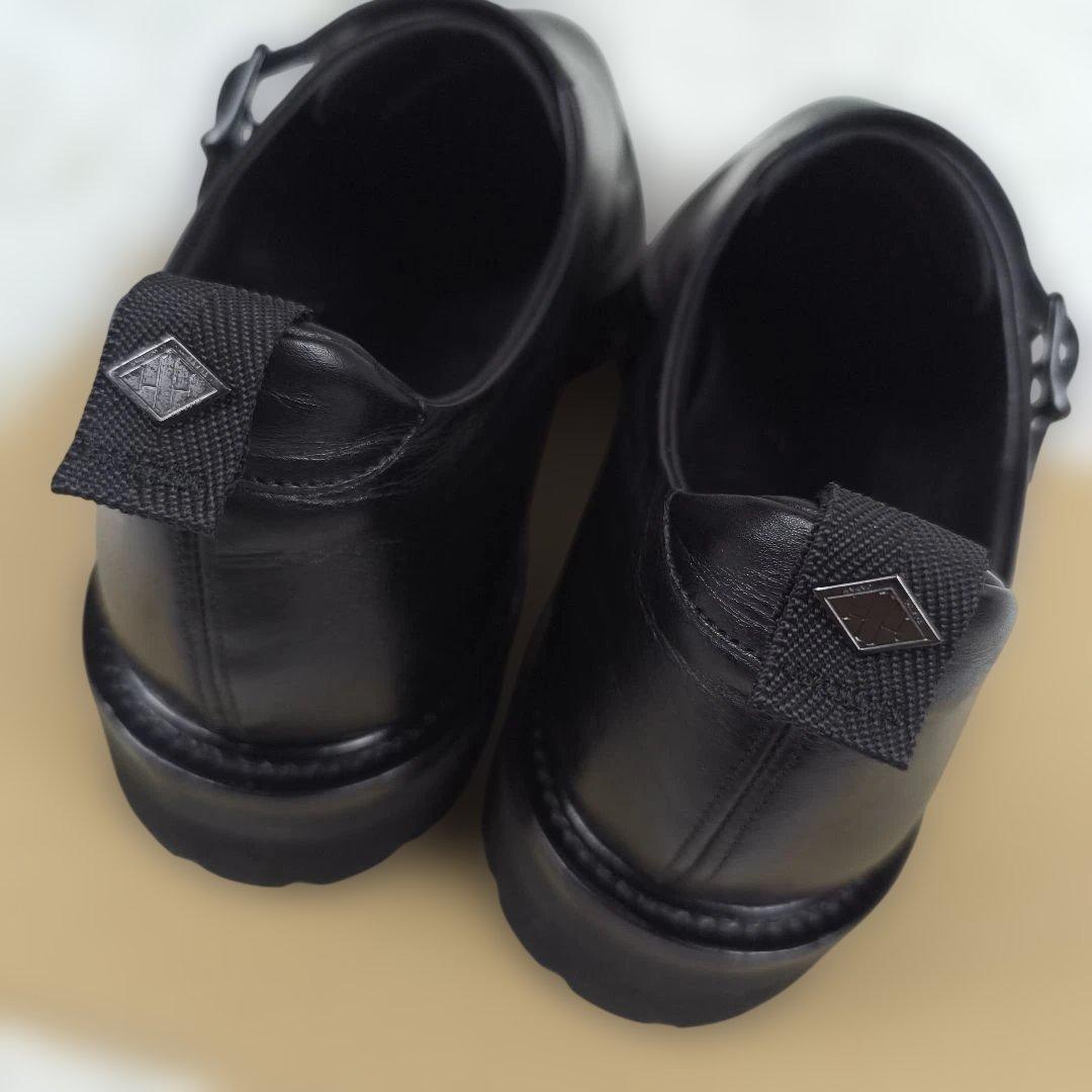 希少✨極美品 WH ベックオム別注 ドレスシューズ レザー ダブルモンク 黒