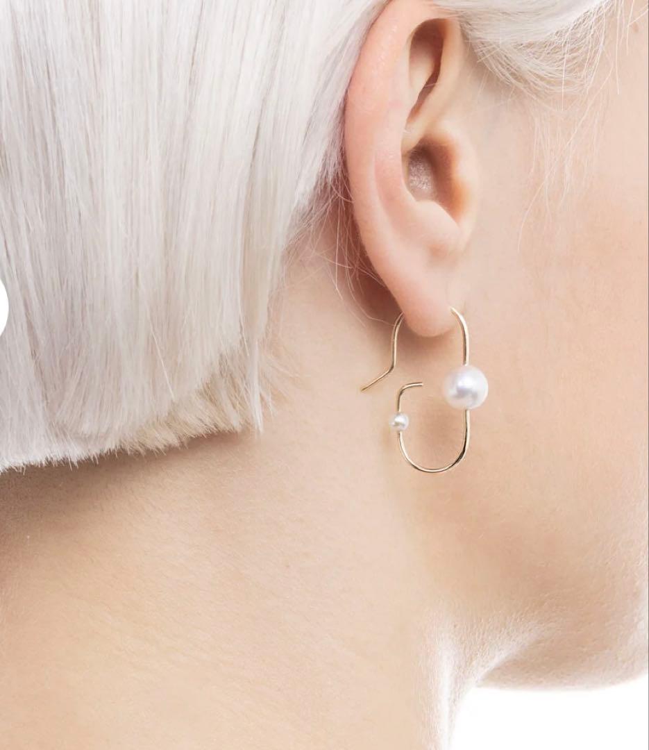 hirotakaヒロタカMIROアコヤパールピアス