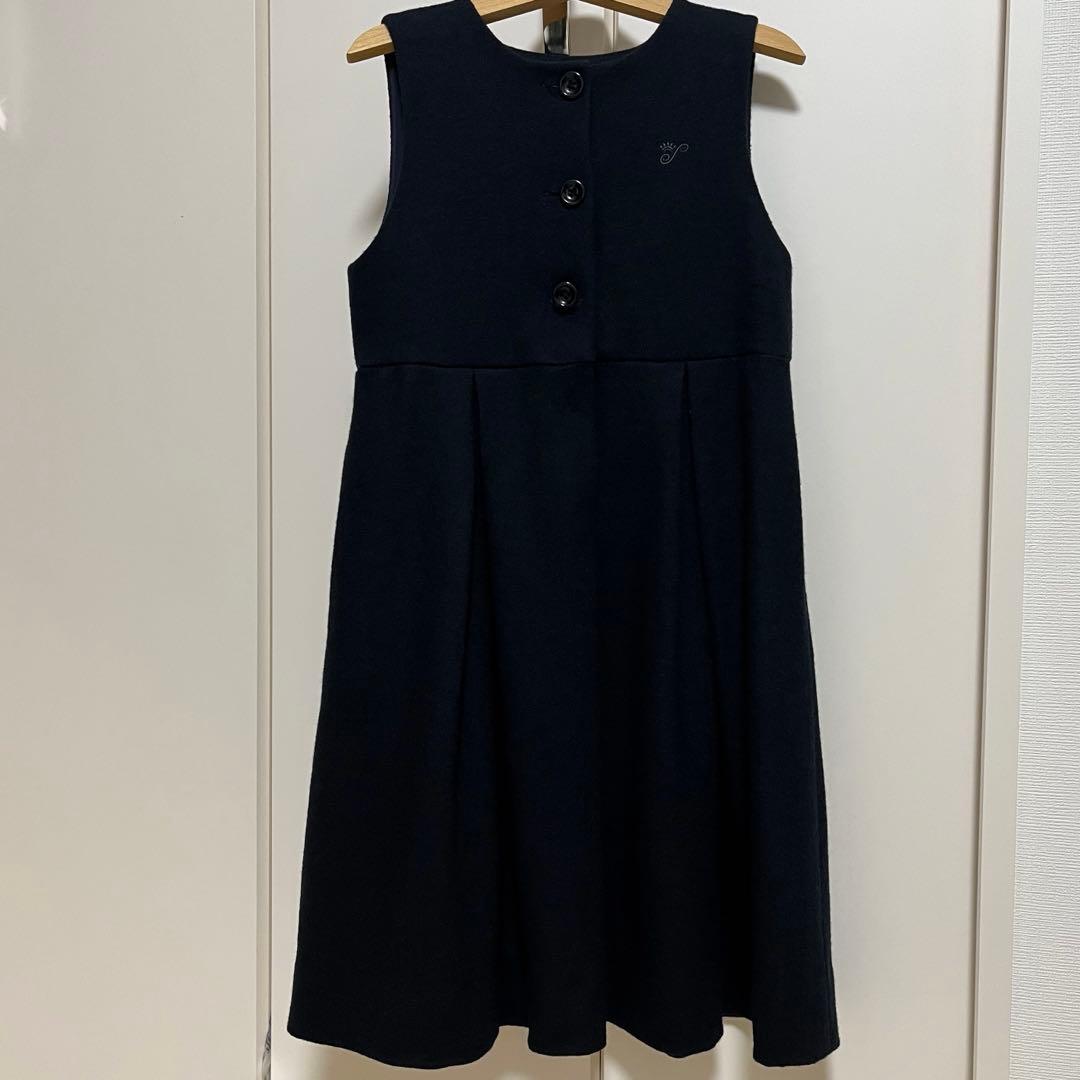 タイムセール！銀座のサエグサ Sayegusa アンサンブル 小学校受験 紺