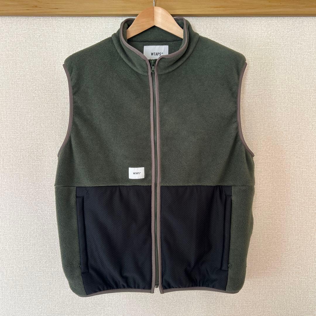 ダブルタップス フリース ベスト サイズ S