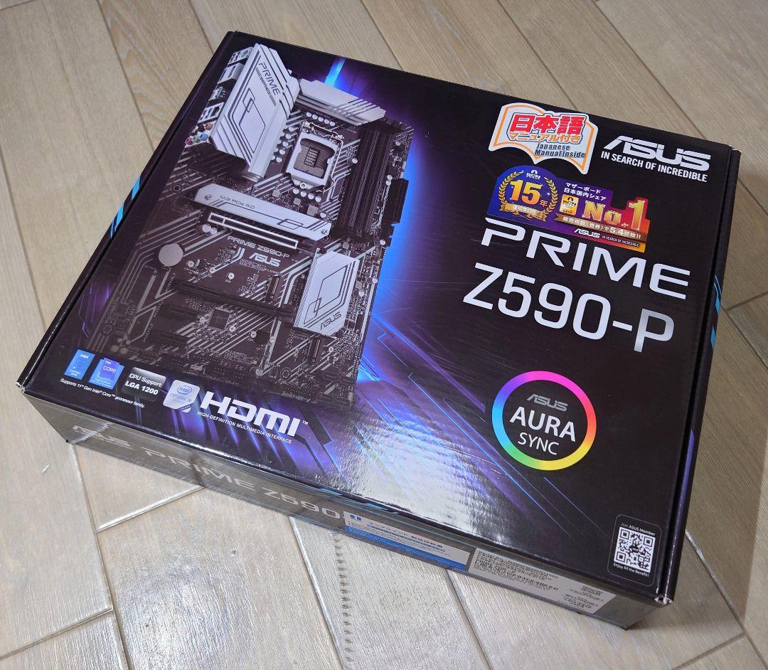 ASUS PRIME Z590-P マザーボード