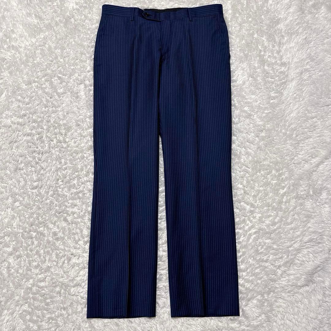 美品✨スーツセレクト REDA ICESENSE セットアップスーツ A5 紺