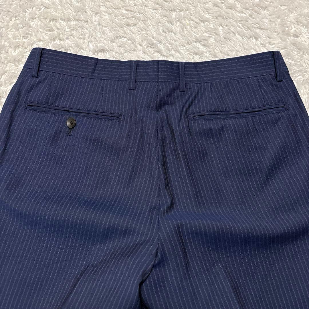 美品✨スーツセレクト REDA ICESENSE セットアップスーツ A5 紺