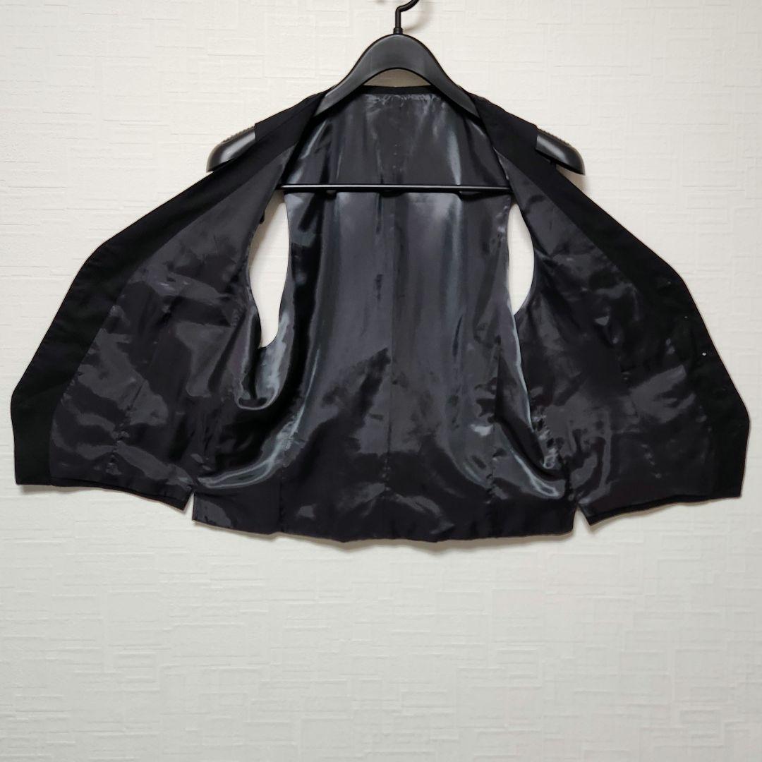 スーツカンパニー　メンズ　スーツ　スリーピース　ブラック　4シーズン　ストレッチ