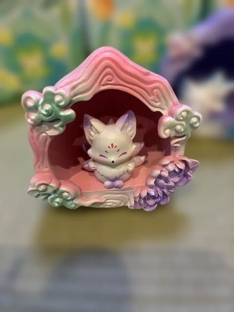 Borders様専　用九尾の狐 フィギュア 置物 幻想系 インテリア 開運 可