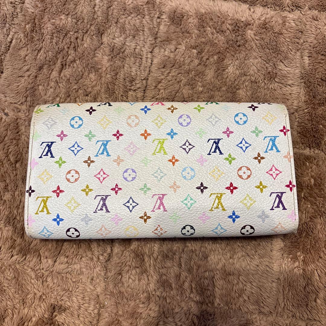 Louis Vuitton マルチカラー 長財布　ポルトフォイユサラ
