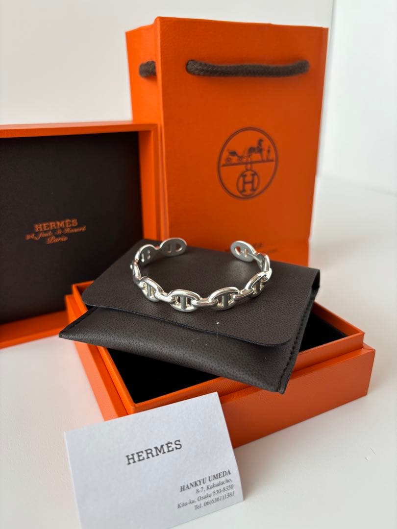 エルメス シェーヌダンクル アンシェネ バングル