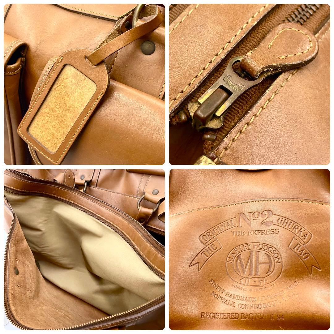 GHURKA グルカ No.2 ボストンバッグ 2way 大容量 オールレザー