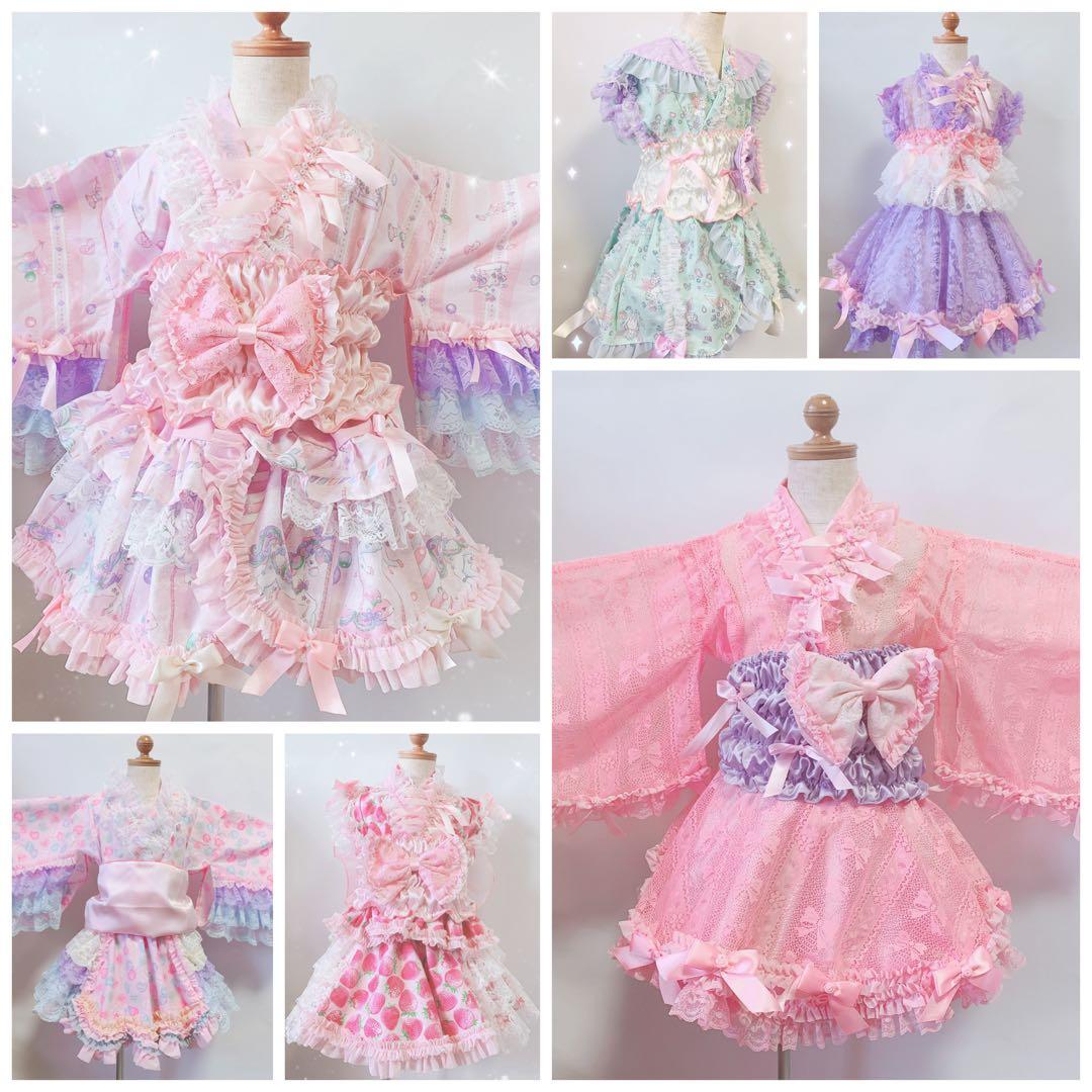 llc様♡オーダー♡浴衣セット♡ハンドメイド