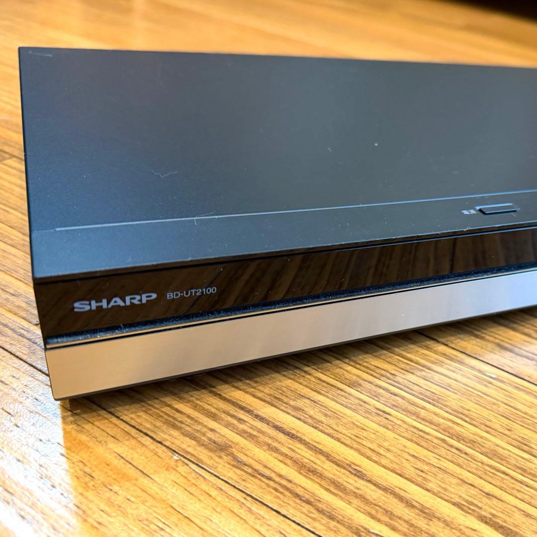 SHARP AQUOS ブルーレイディスクレコーダー 2TB BD-UT2100