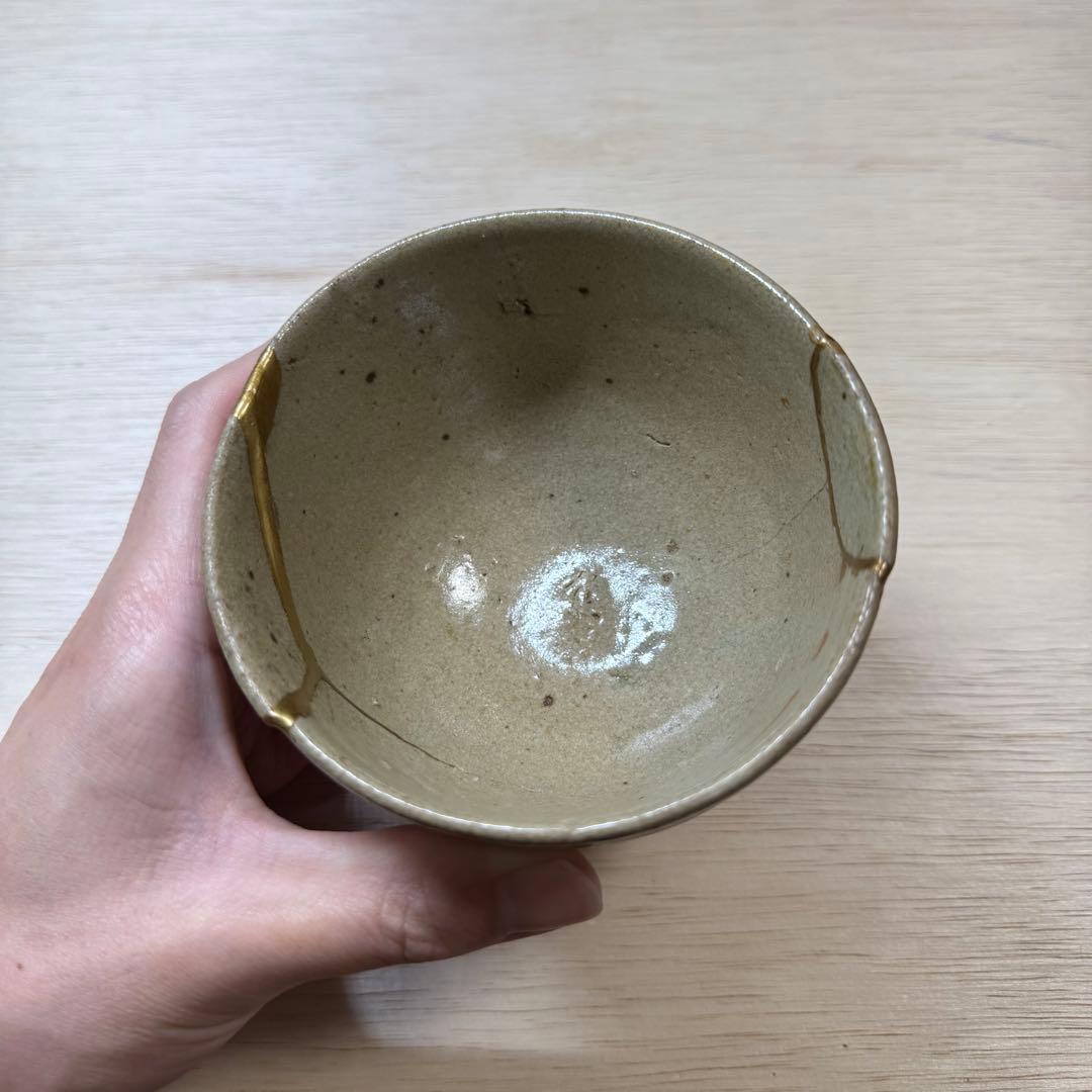 古唐津 無地唐津 茶碗 道園窯 桃山時代 江戸時代 金継ぎ 初期伊万里 古美術