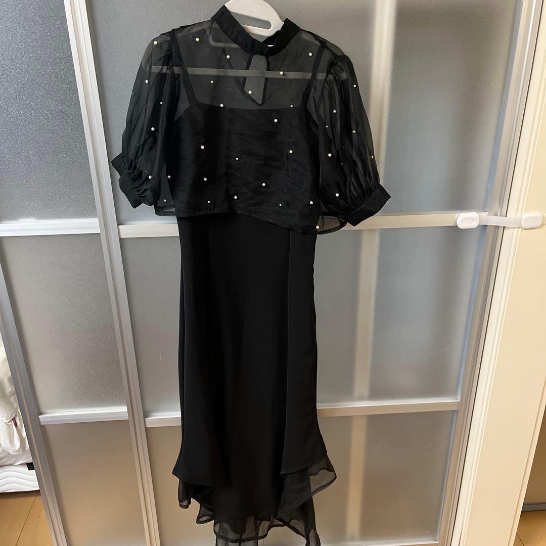 Darich パールデザインイレヘムマーメイドドレス