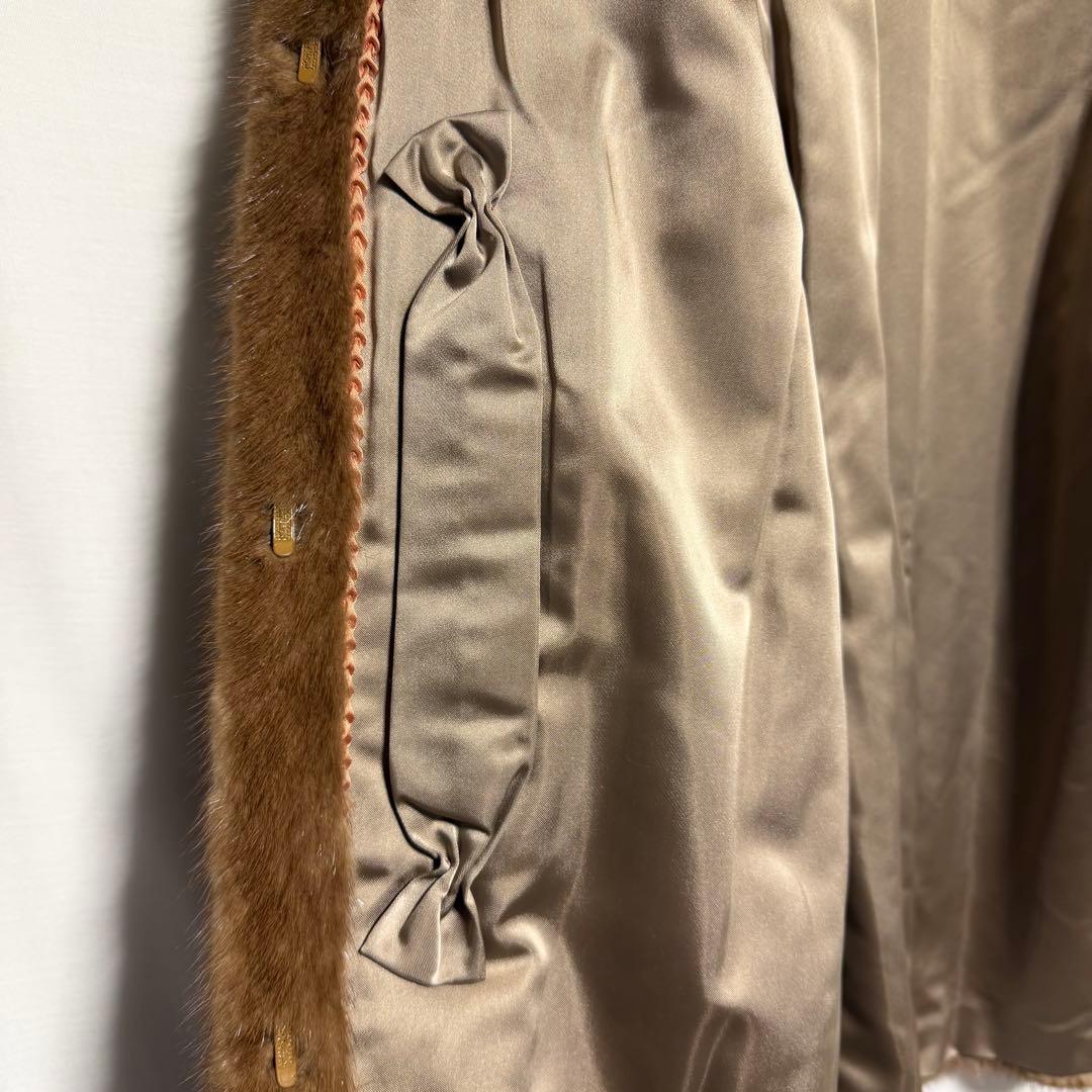 Belle Viaon SAGA MINK デミバフミンク ファーコート 本毛皮