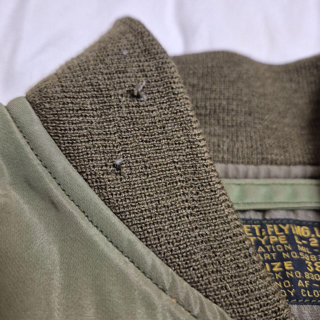 J*m様 難ありリアルマッコイズTIPE L-2フライトジャケット38Mccoy