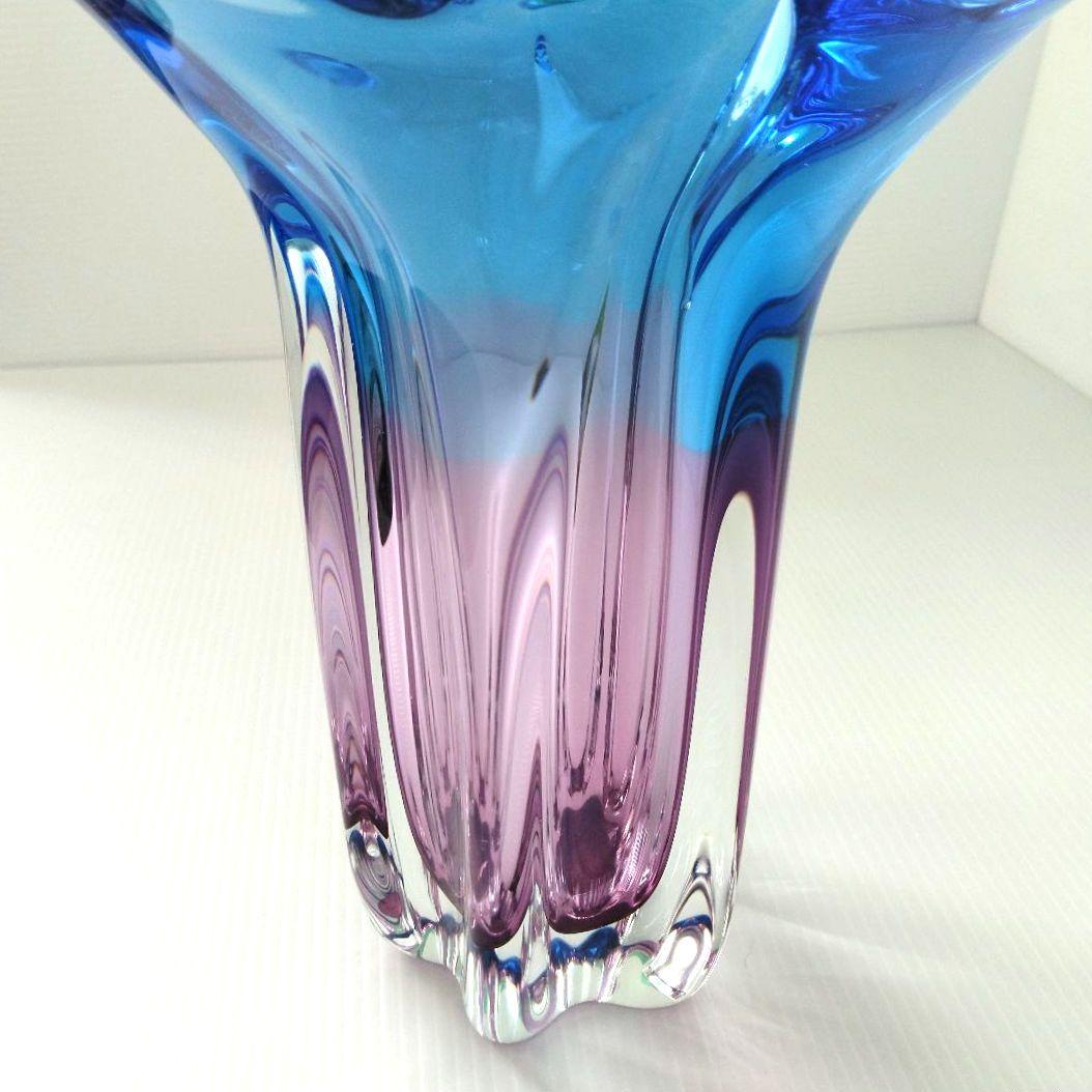 ムラーノ ガラス フラワーベース アンティーク 花瓶 花器 フラワースタンド