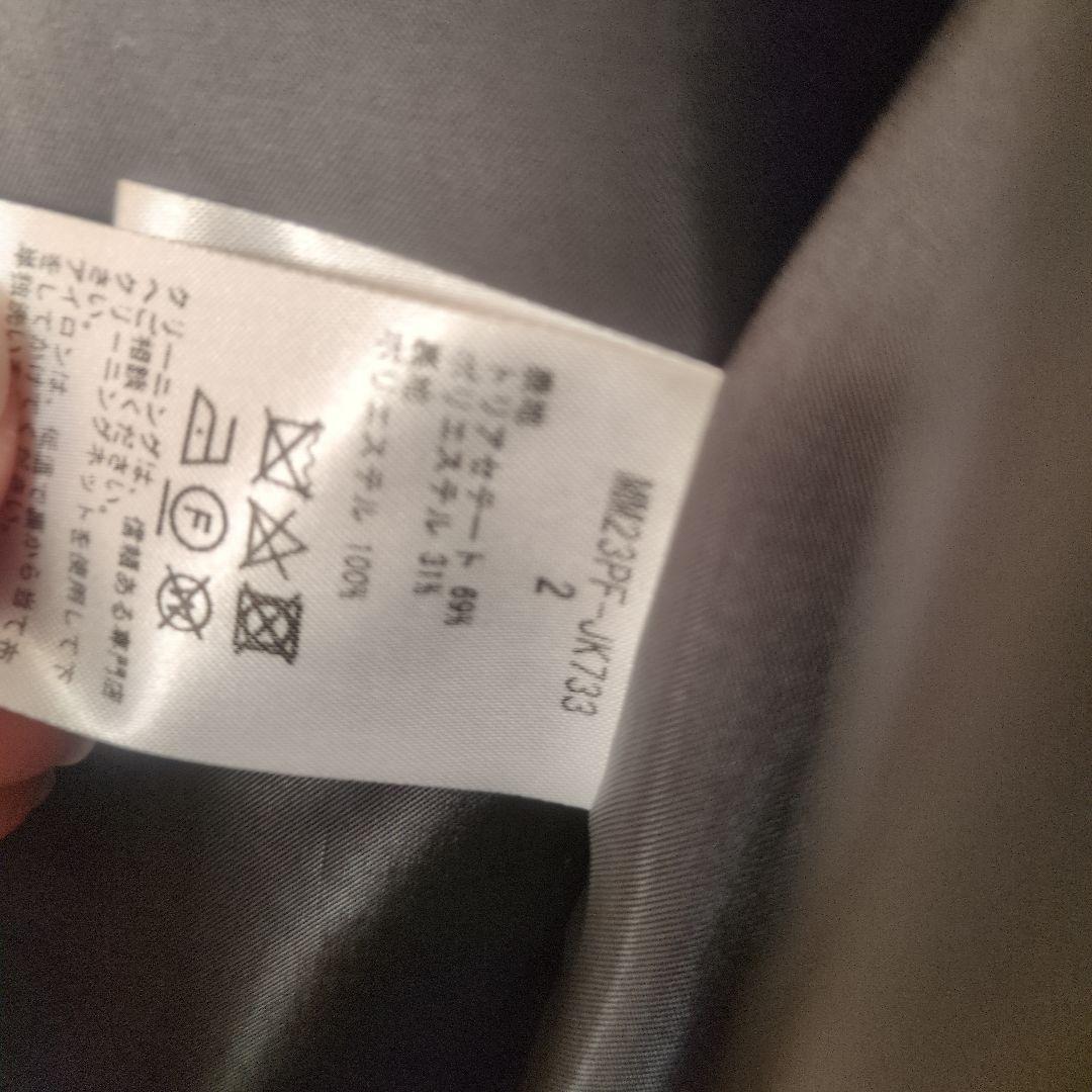 mame kurogouchi 黒 2023PF ジャケット　美術館ジャケット