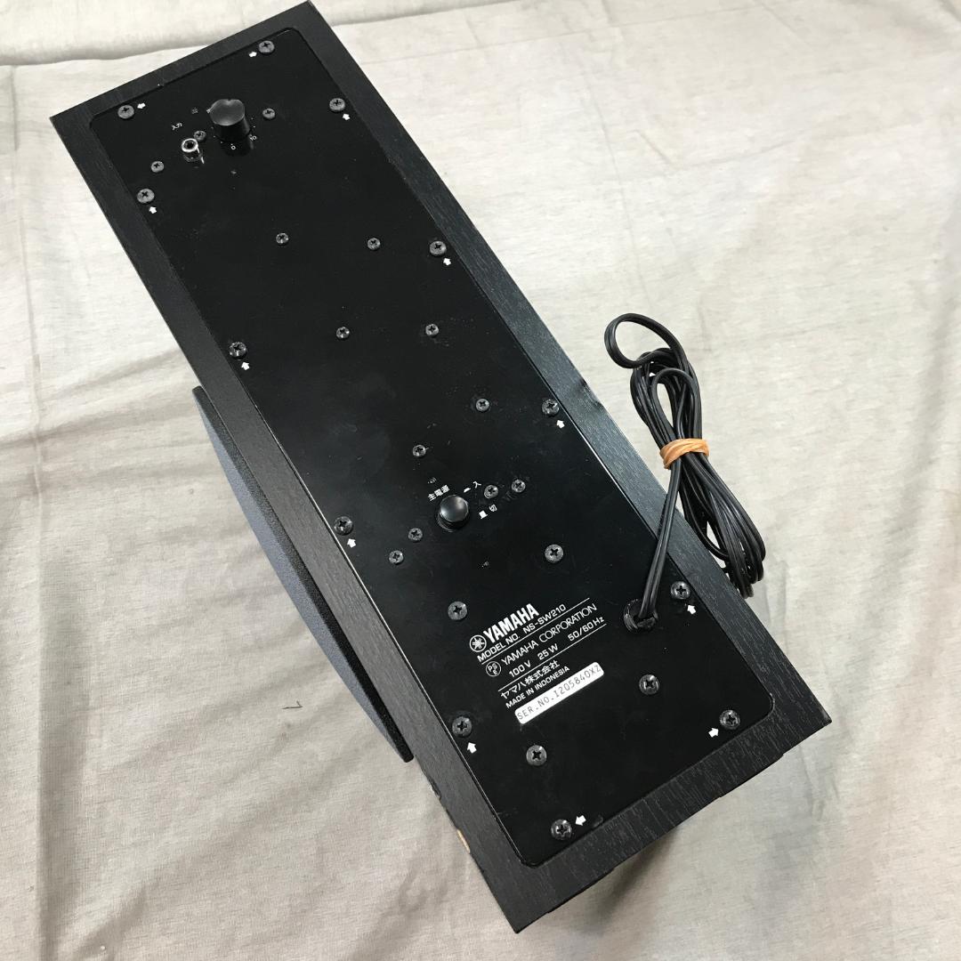 w*9様 YAMAHA サブウーファーシステム (ブラック) NS-SW210B