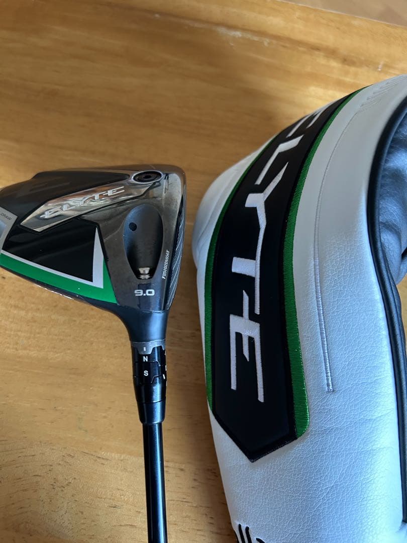 キャロウェイ エリートドライバー 1w 9度　貴重なテンセイ60SRシャフト付き