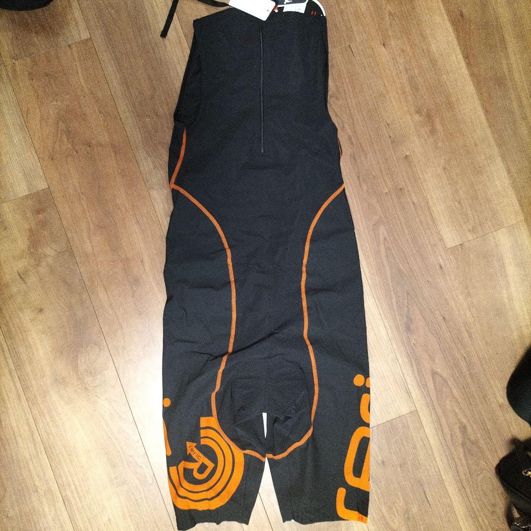 新品 メンズM レリック RERIC トライアスロン レース スーツ 黒オレンジ