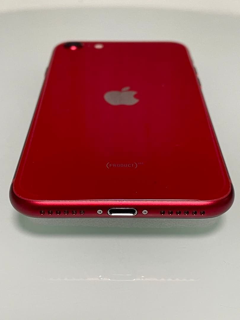 iPhone SE 第3世代 64GB レッド バッテリー100%