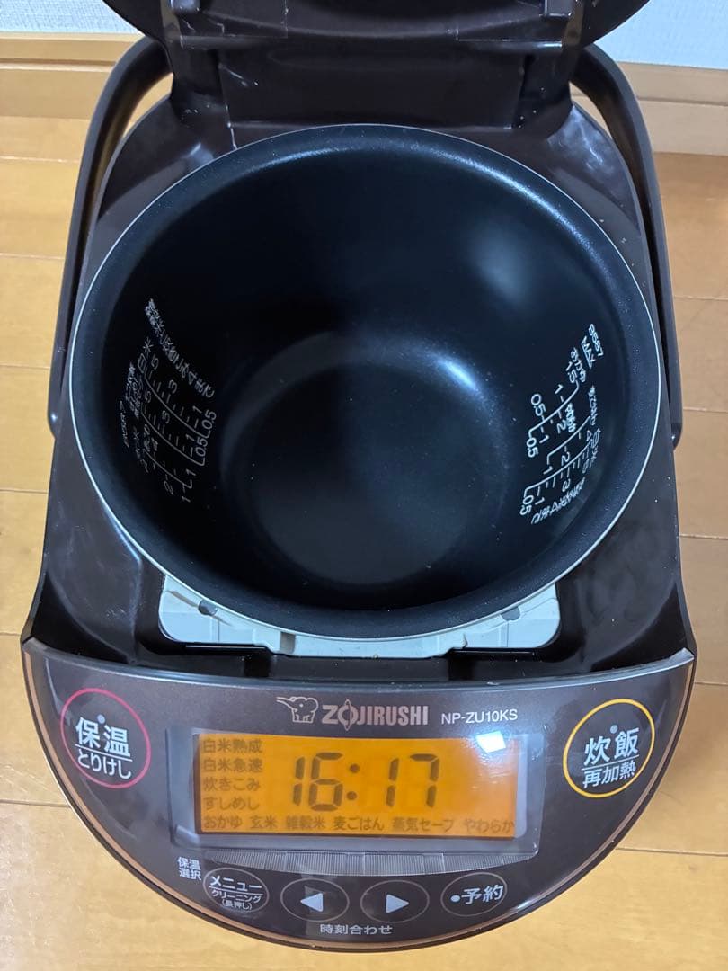 Zojirushi NP-ZU10KS 圧力IH炊飯器 1.0L 2022年製