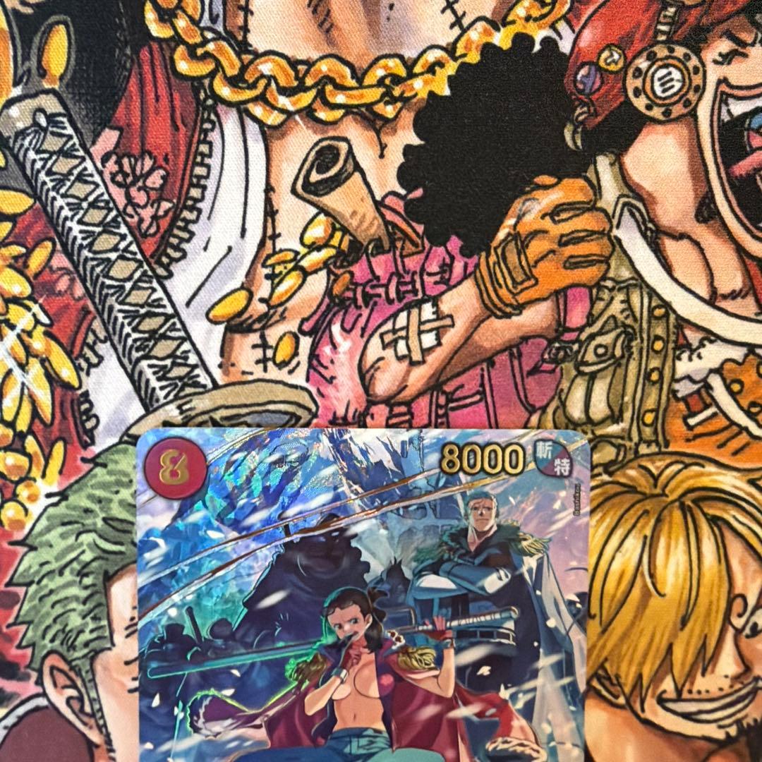 スモーカー&たしぎ　SP パラレル　エッグヘッドクライシス　ワンピースカード