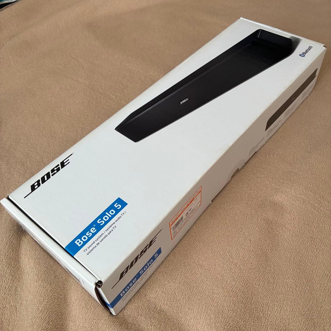 BOSE TV Sound system SOLOシリーズ SOLO 5 箱あり