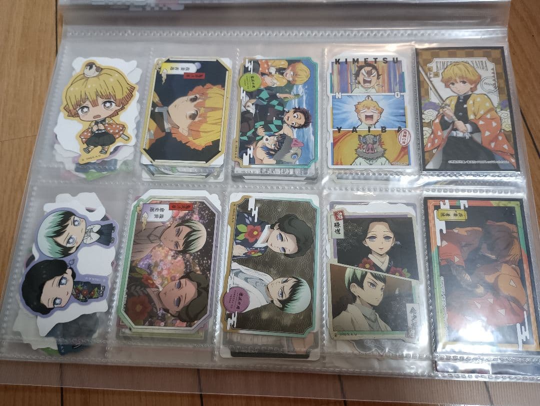 鬼滅の刃　ダイカットステッカー　まとめ売り　ステッカー　カードダス