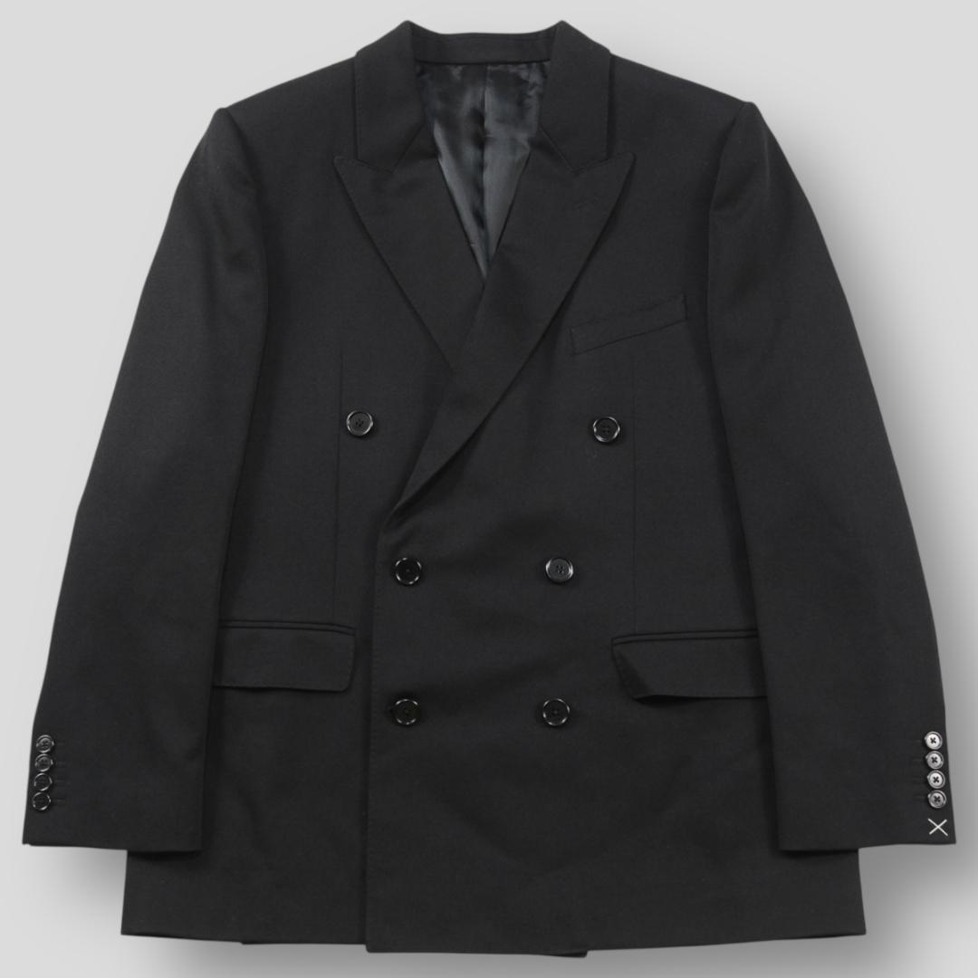 極美品 CELINE 21AW ダブルブレステッドジャケット ウールギャバジン