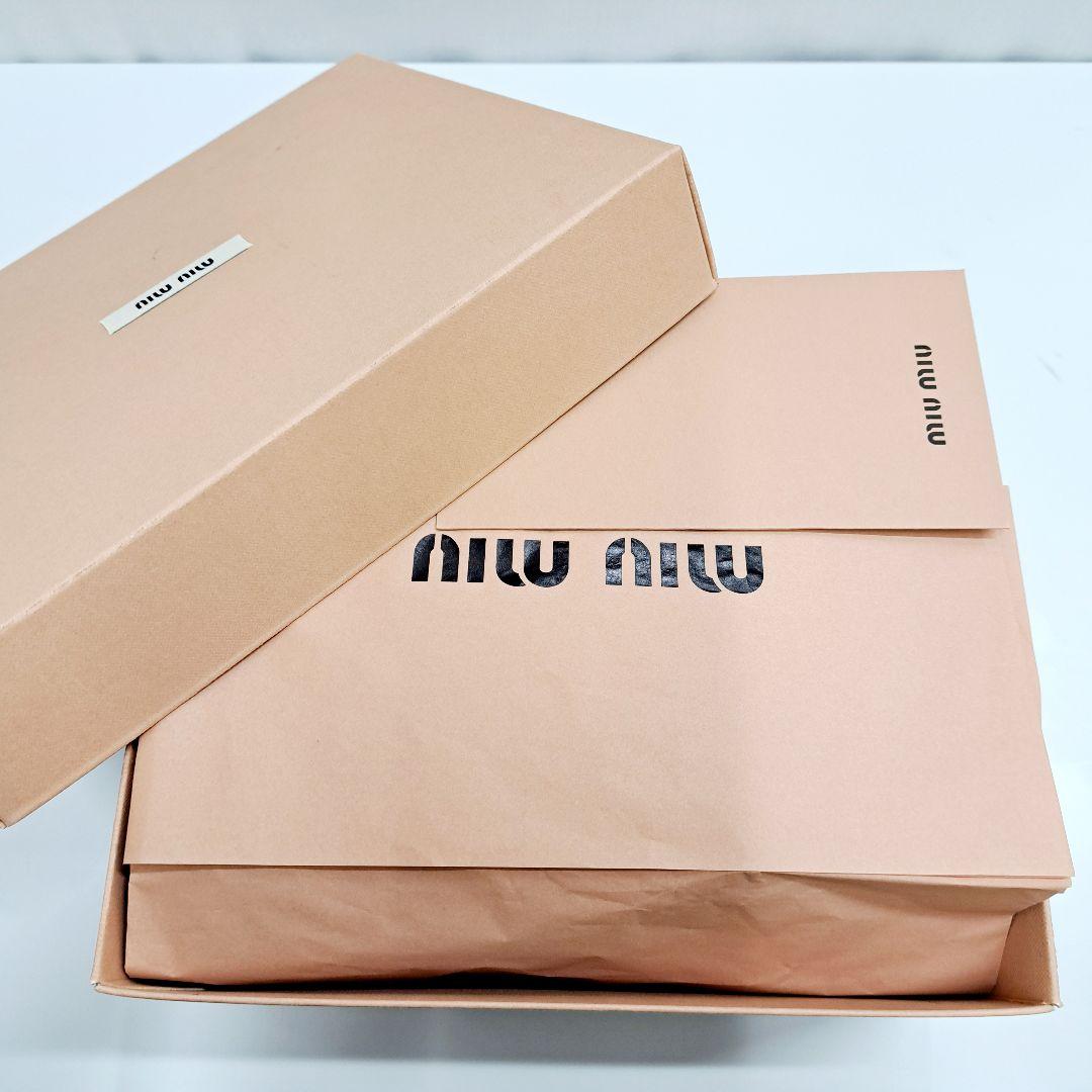 miumiu ミュウミュウ バケットハット コットン S ホワイト