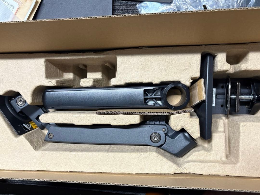 ERGOTRON LX デスクマウント モニターアーム マットブラック