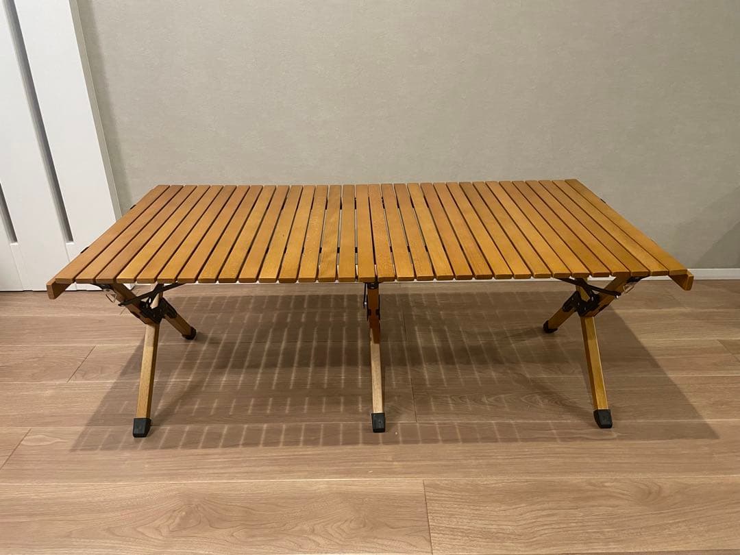 WAQ × DOORS　FOLDING WOOD TABLE