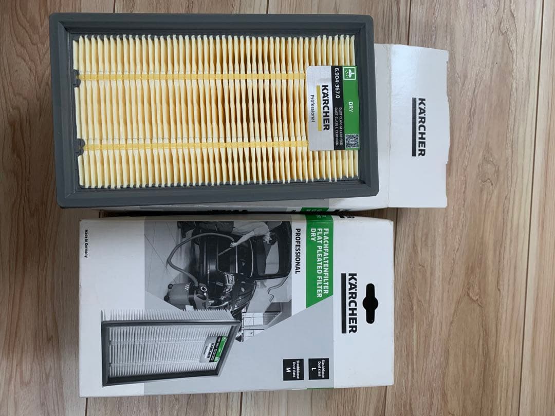 お買い得半値以下KARCHER ケルヒャー　フィルター 掃除機用　3セット　集塵